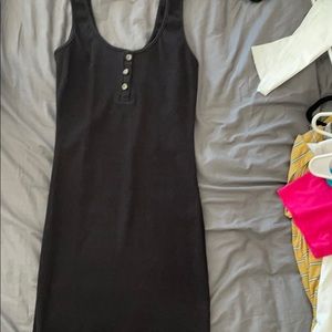 Full tilt black mini dress